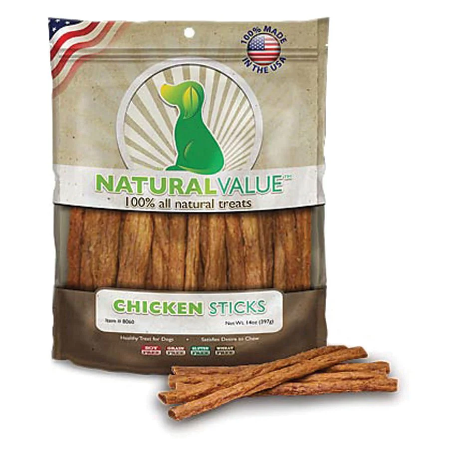 Natural Value Treat Sticks, 14 oz - Healthber