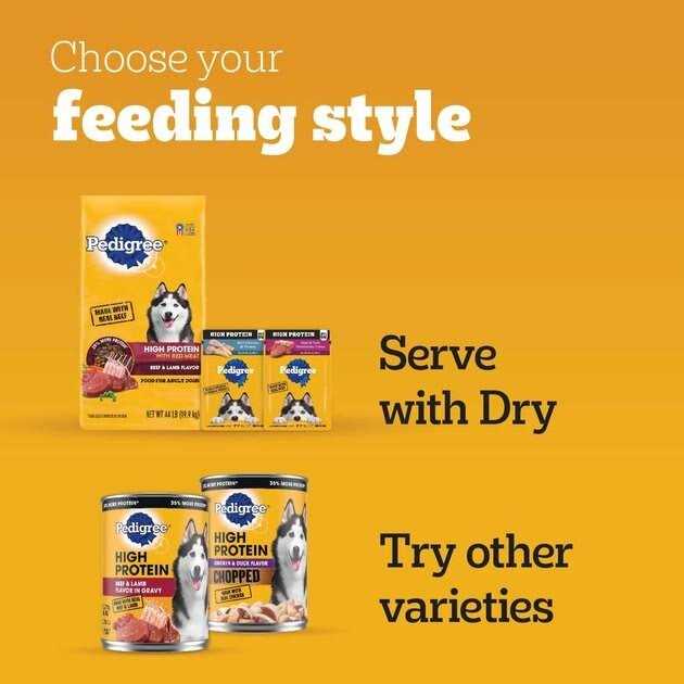 Pedigree High Protein Wet Dog Food - Healthber