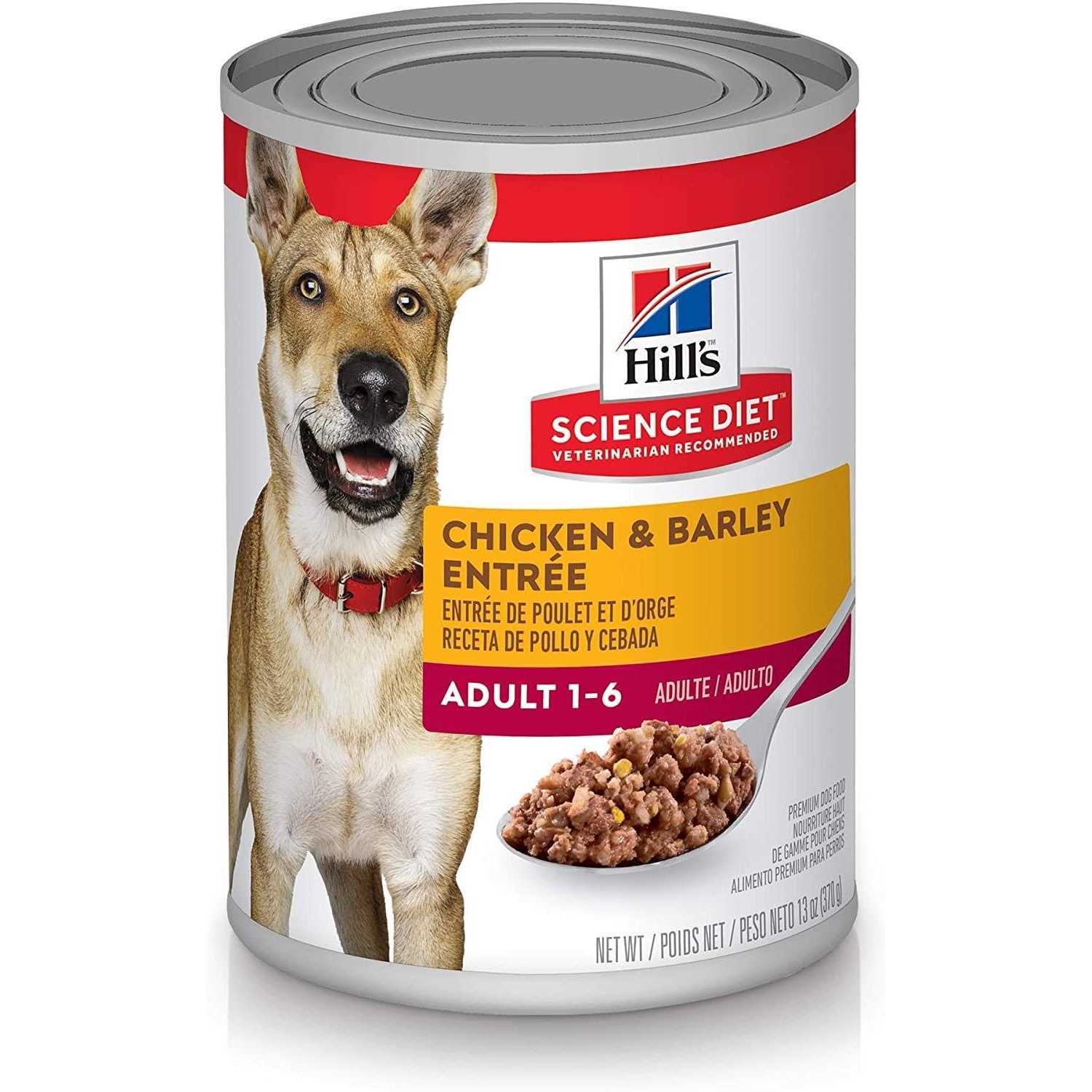 Hill’s Science Diet Adult Chicken & Barley Entree Dog Food - Healthber