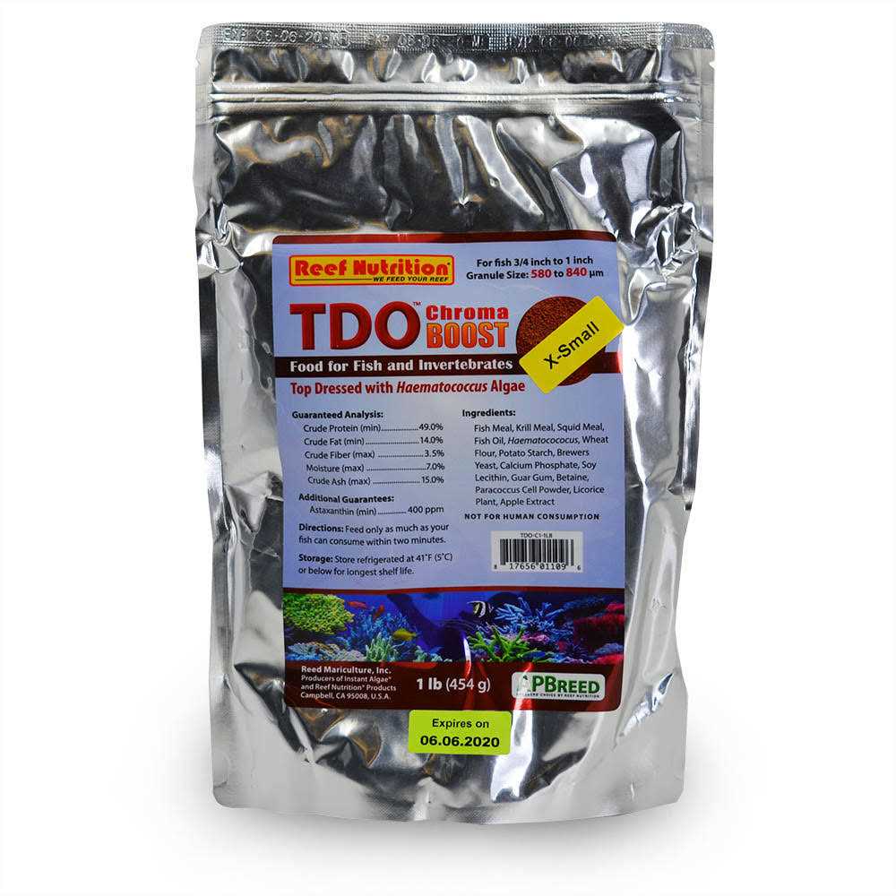Reef Nutrition 3 oz Extra Small TDO-C1 Chroma Boost - Healthber