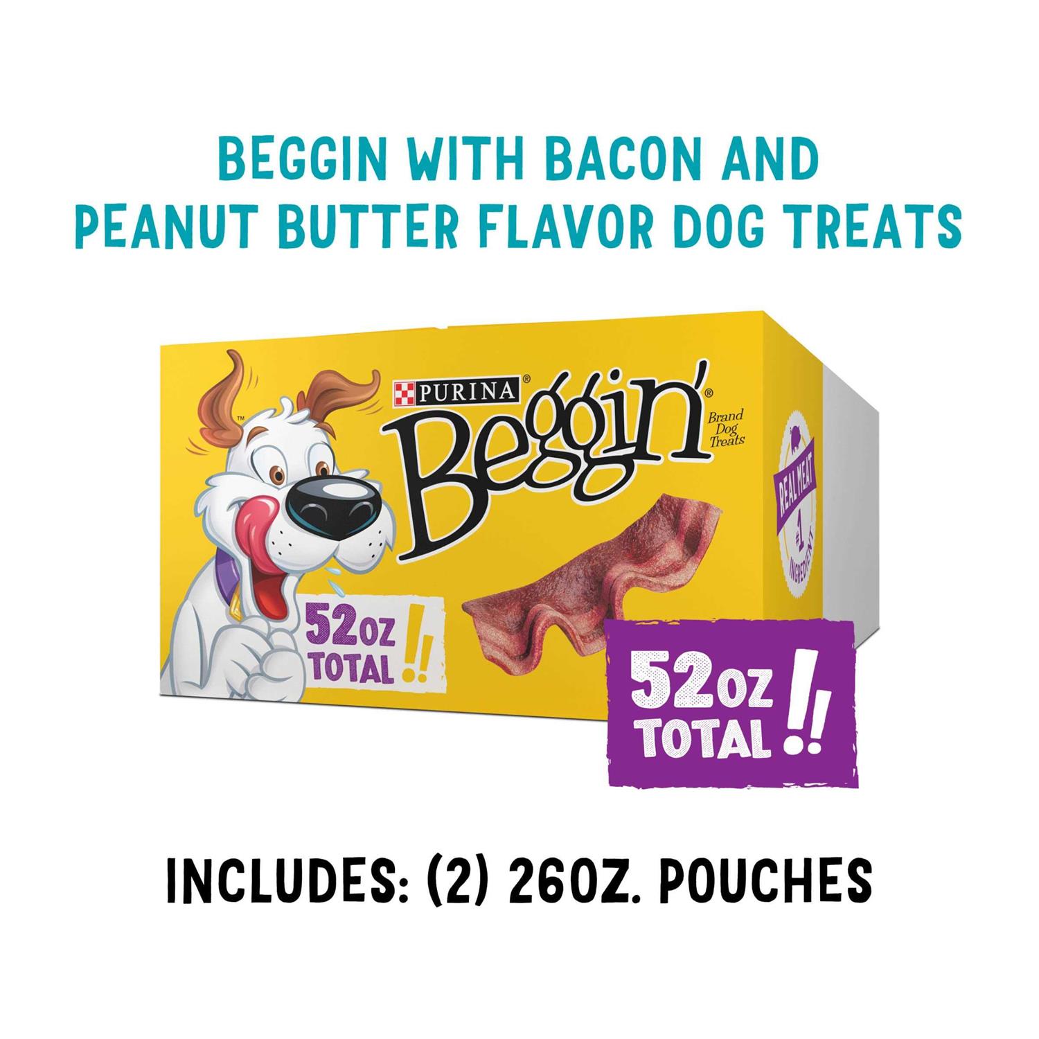 Purina Beggin’ Strips Dog Dog Treats Bacon and - Healthber