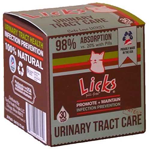 Licks Pill-Free Urinary Tract Care Cat Supplement - Healthber