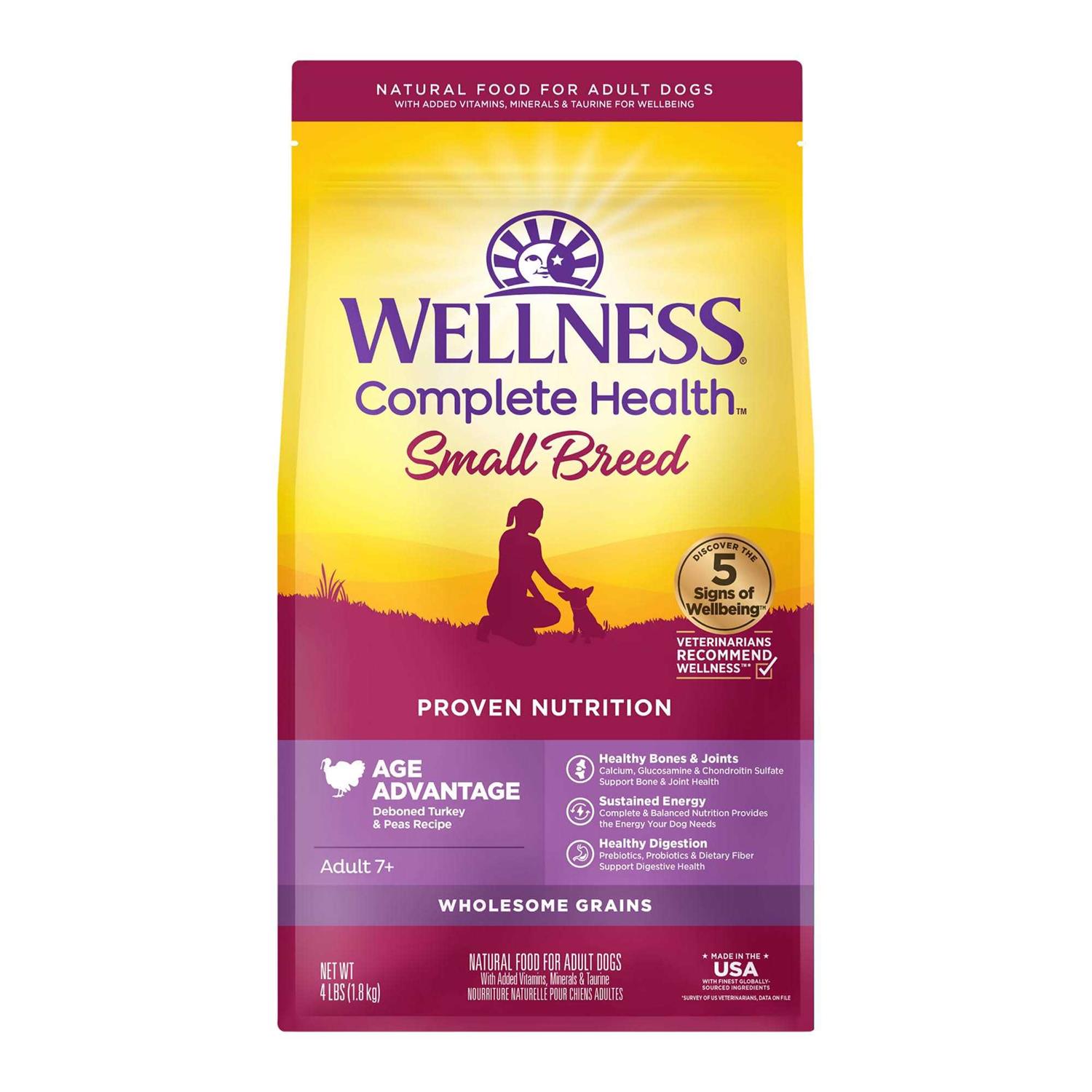 Wellness Complete Health Small Breed Senior Dry Dog Food - Healthber
