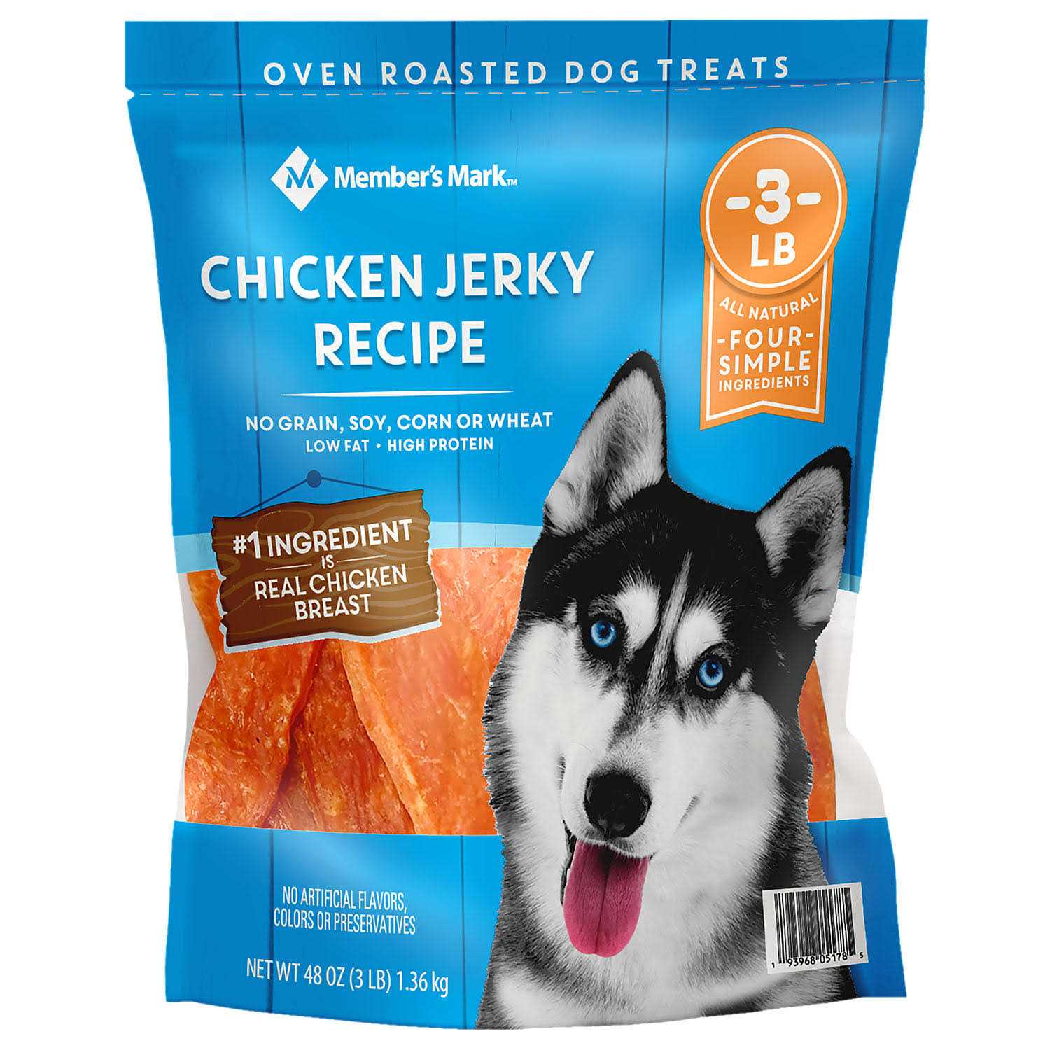 Member’s Mark Chicken Jerky Recipe Dog Treats - Healthber