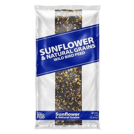 Global Harvest Foods Sunflower & Grains Wild Bird Feed - Healthber