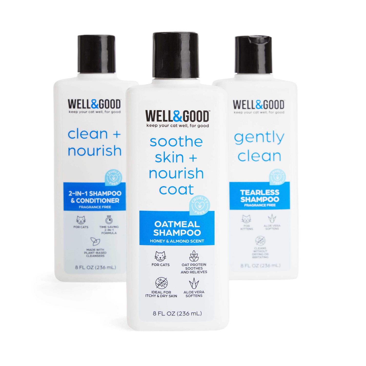 Well & Good Oatmeal Cat Shampoo - Healthber