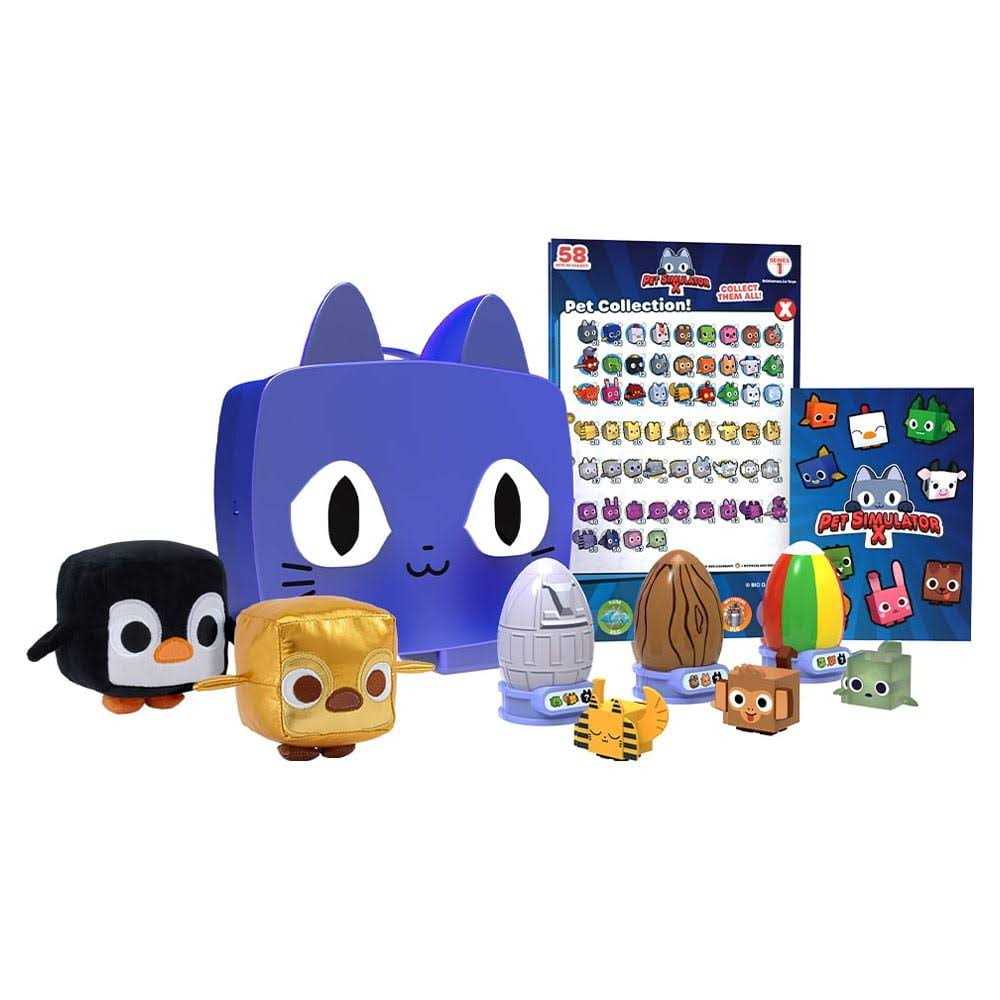 Pet Simulator X Blue Iridescence Cat Collector Bundle - Healthber