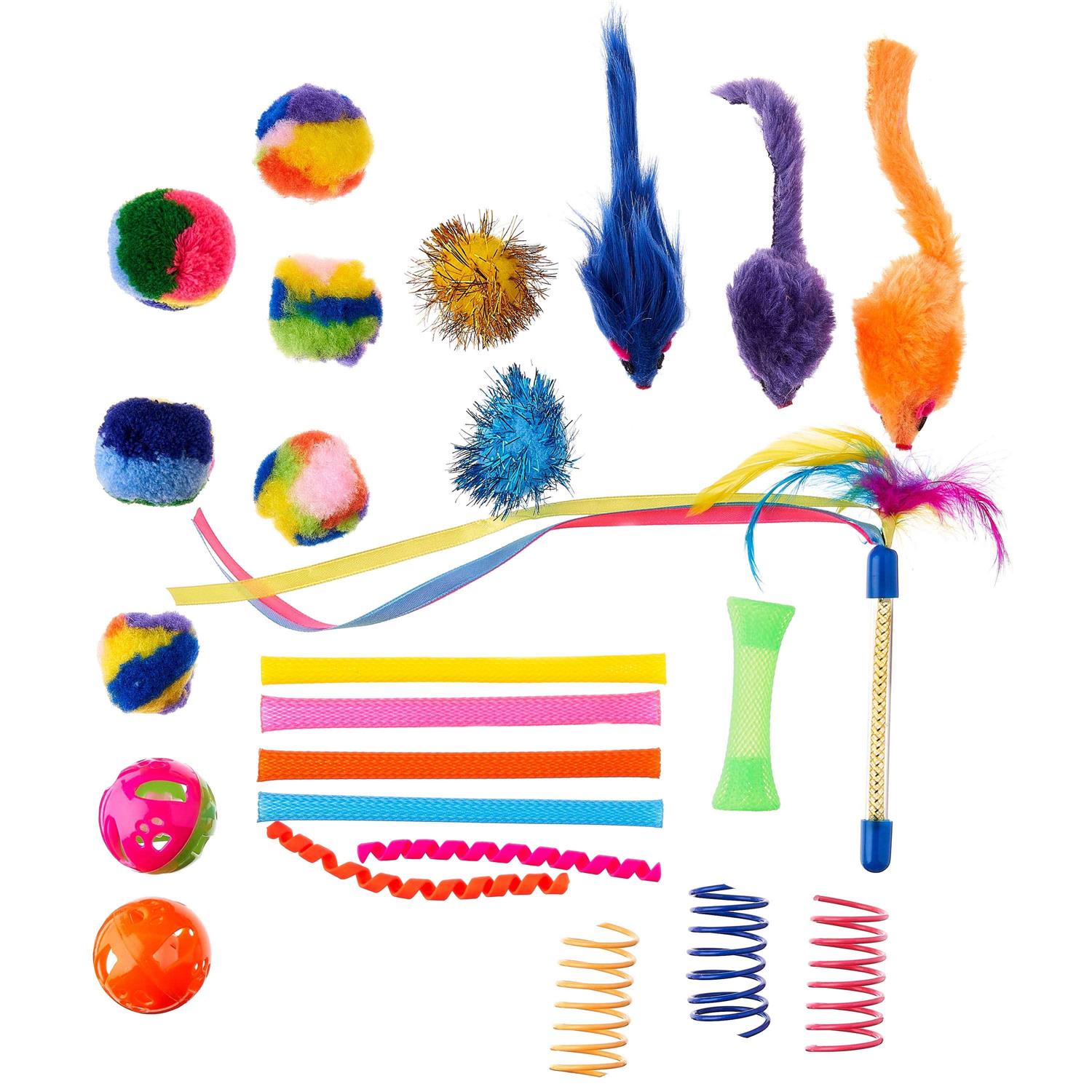 Vibrant Life 24 Piece Value Pack Cat Toys - Healthber