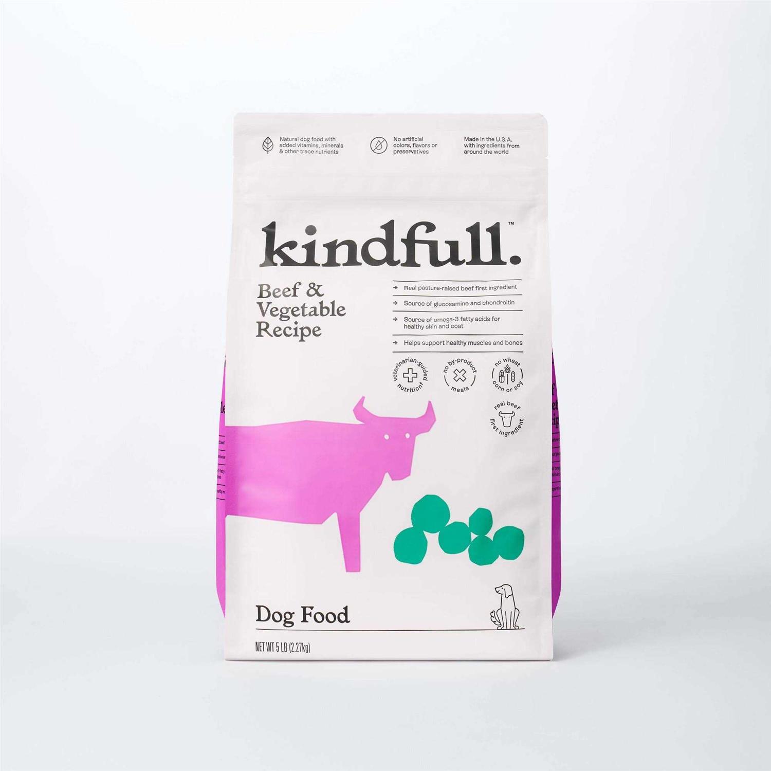 Kindfull Beef and Vegetable Recipe Dry Dog Food - Healthber