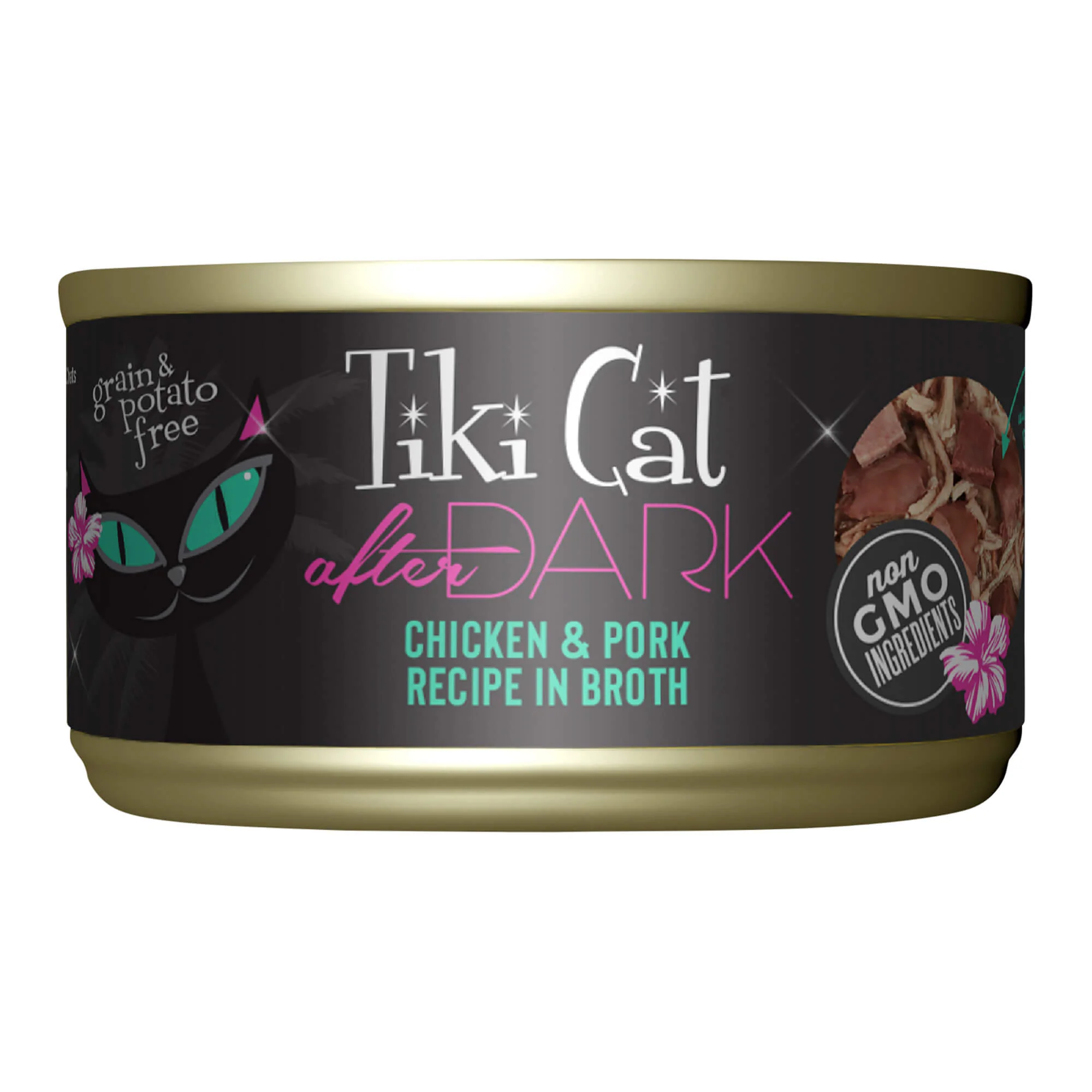 Tiki Cat After Dark Wet Cat Food, Chicken & Pork - Healthber