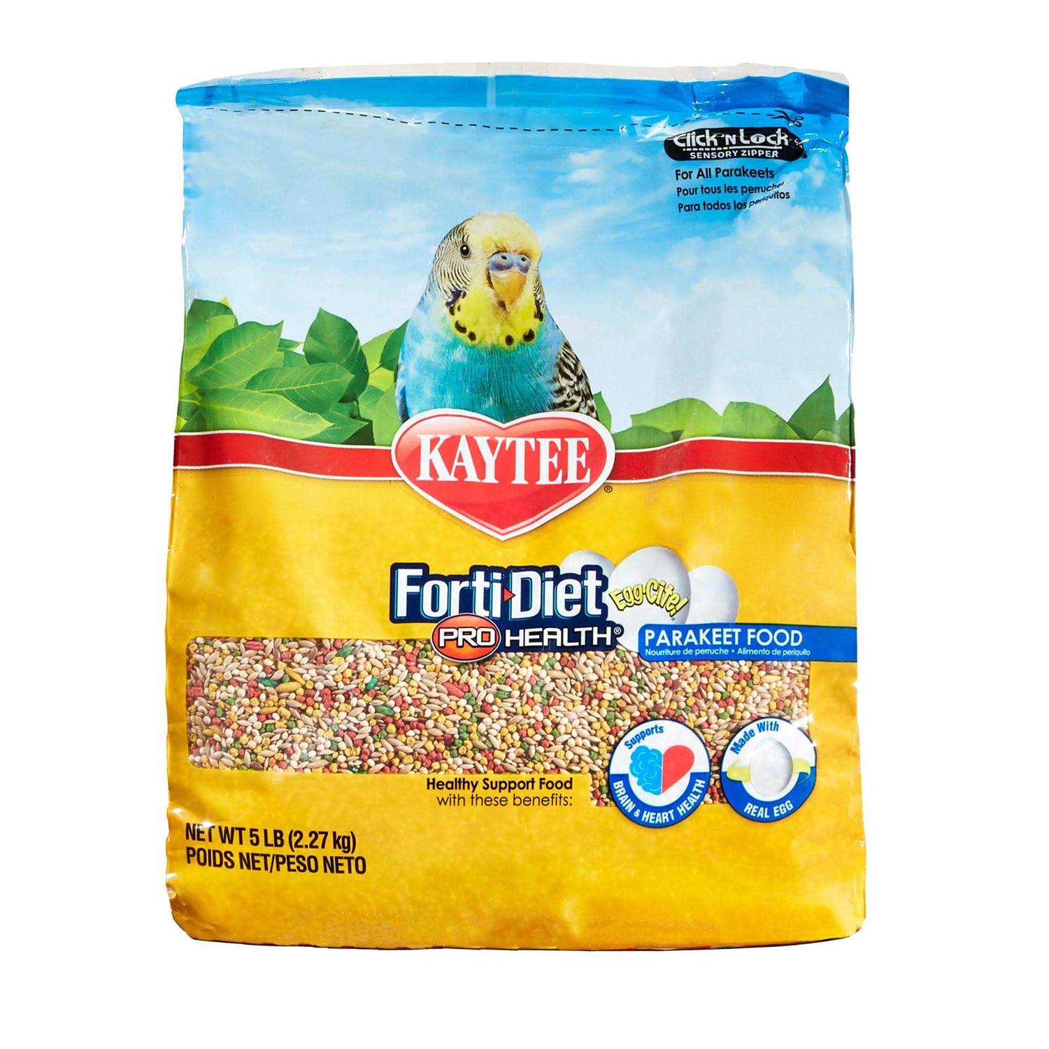 Kaytee Egg-Cite! Forti-Diet Pro Health Parakeet Food - Healthber