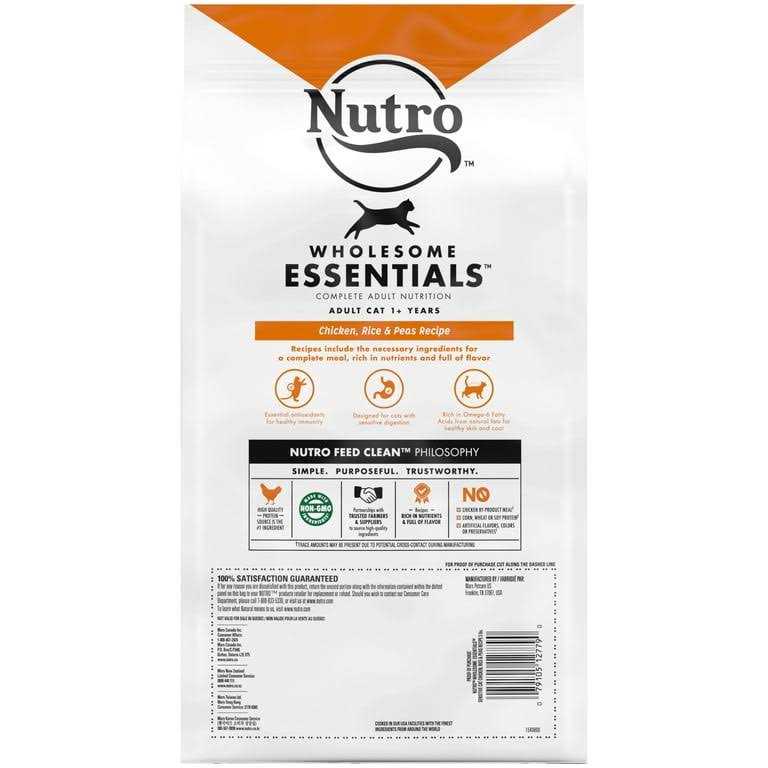 Nutro Wholesome Essentials Brown Rice Cat Food - Healthber