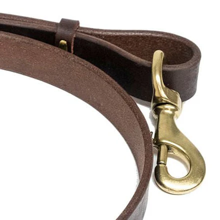 Poplar Head Saddlery Oiled Harness Leather Horse Tie Down Strap - Healthber