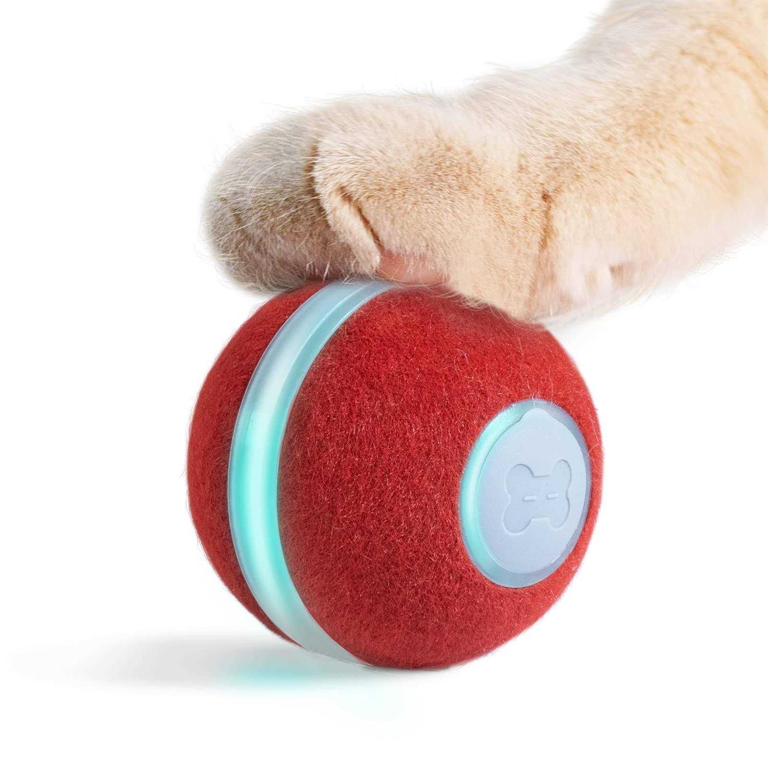 Cheerble Smart Interactive Cat Toy, Automatic Moving Bouncing Rolling Ball for Indoor Cat Kitten, Peppy Pet - Healthber