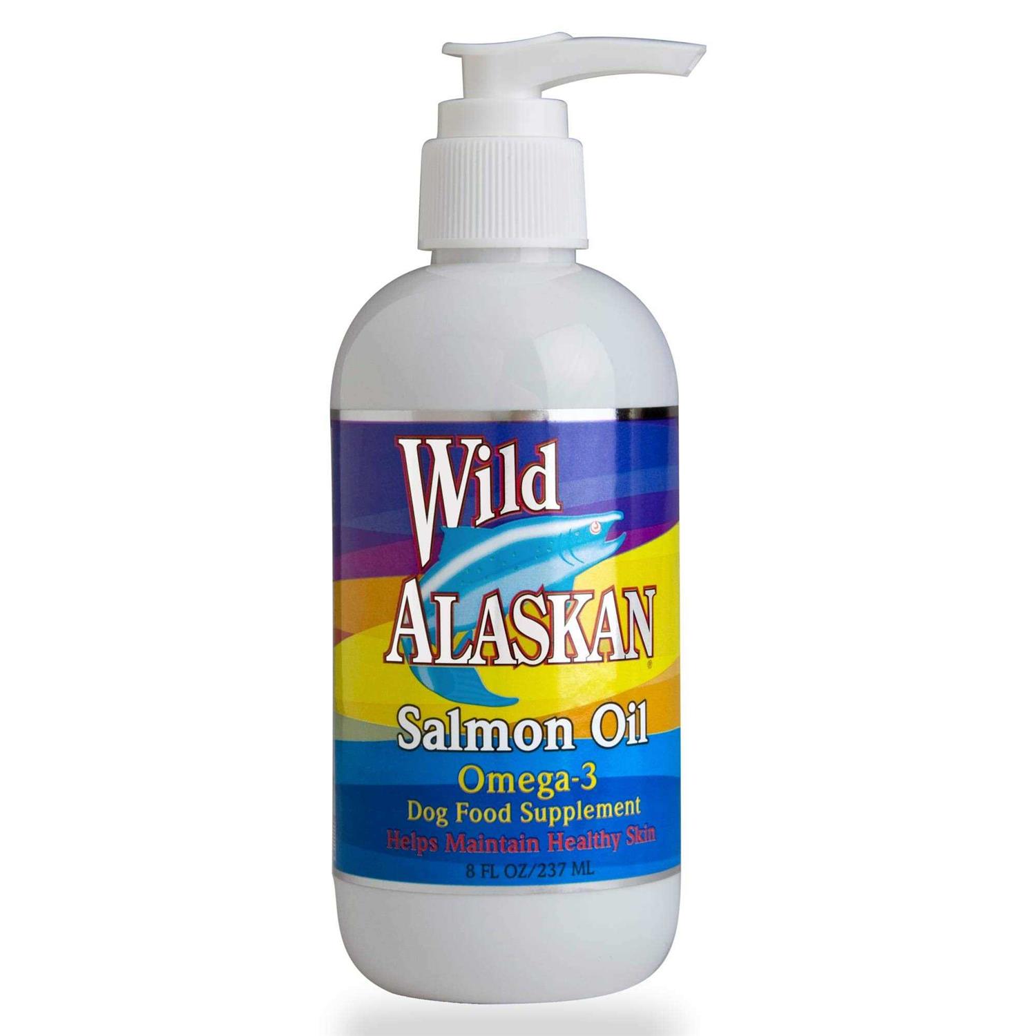 Wild Alaskan Salmon Oil Based Omega 3 Dog Food Supplement - Healthber