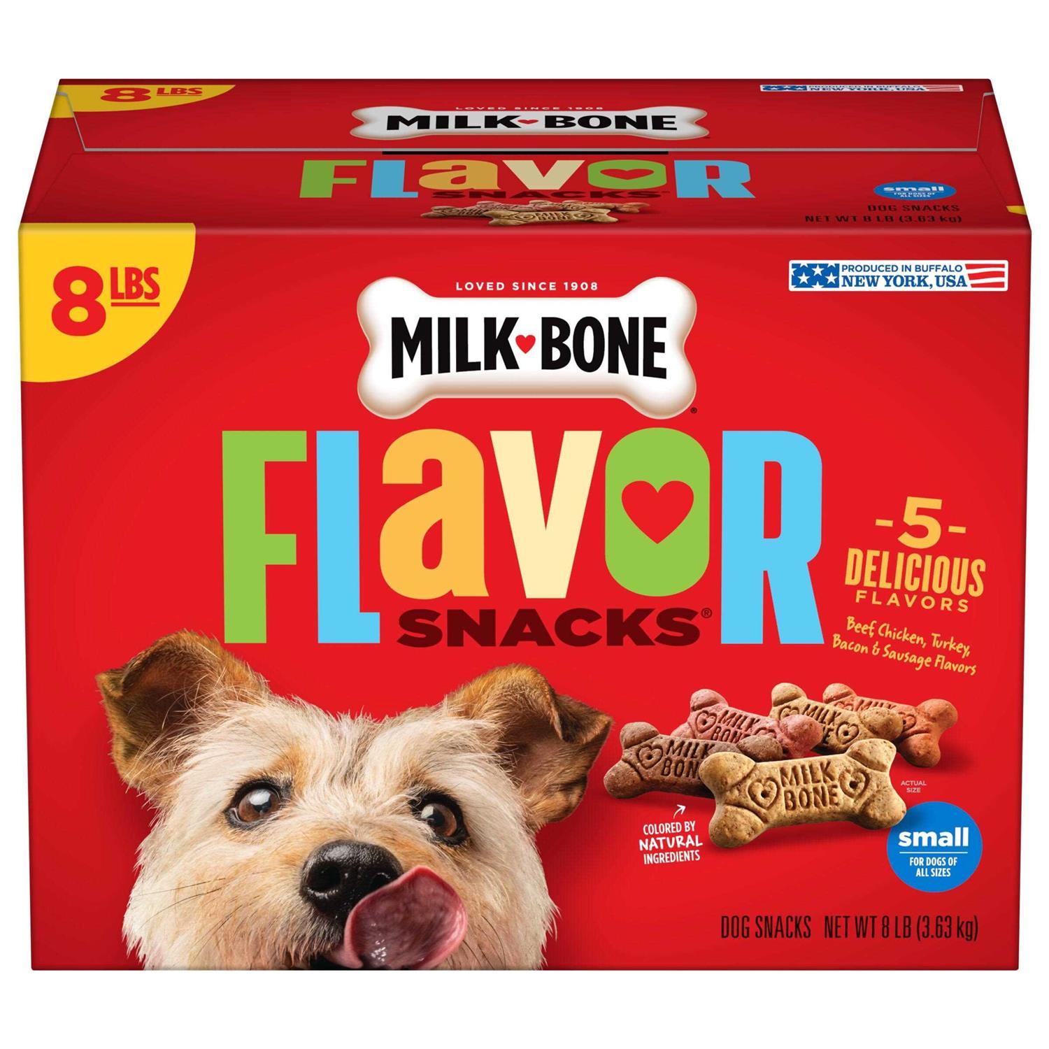 Milk-Bone Flavor Snacks Dog Biscuits - Healthber