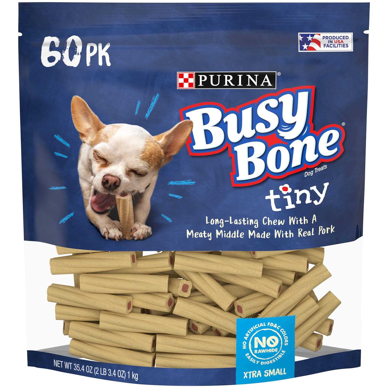 Purina Busy Bones Tiny Dog Treats - Healthber