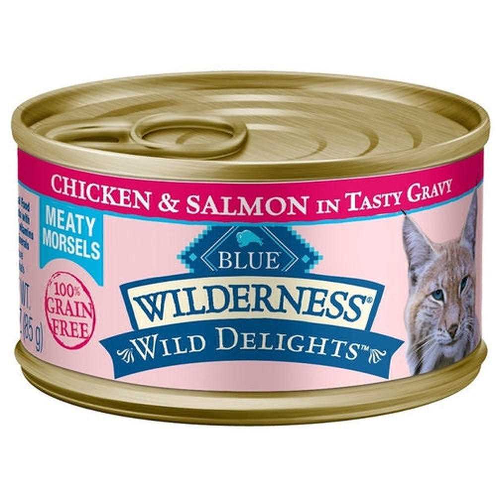 Blue Buffalo Wilderness Wild Delights Cat Food Chicken - Healthber