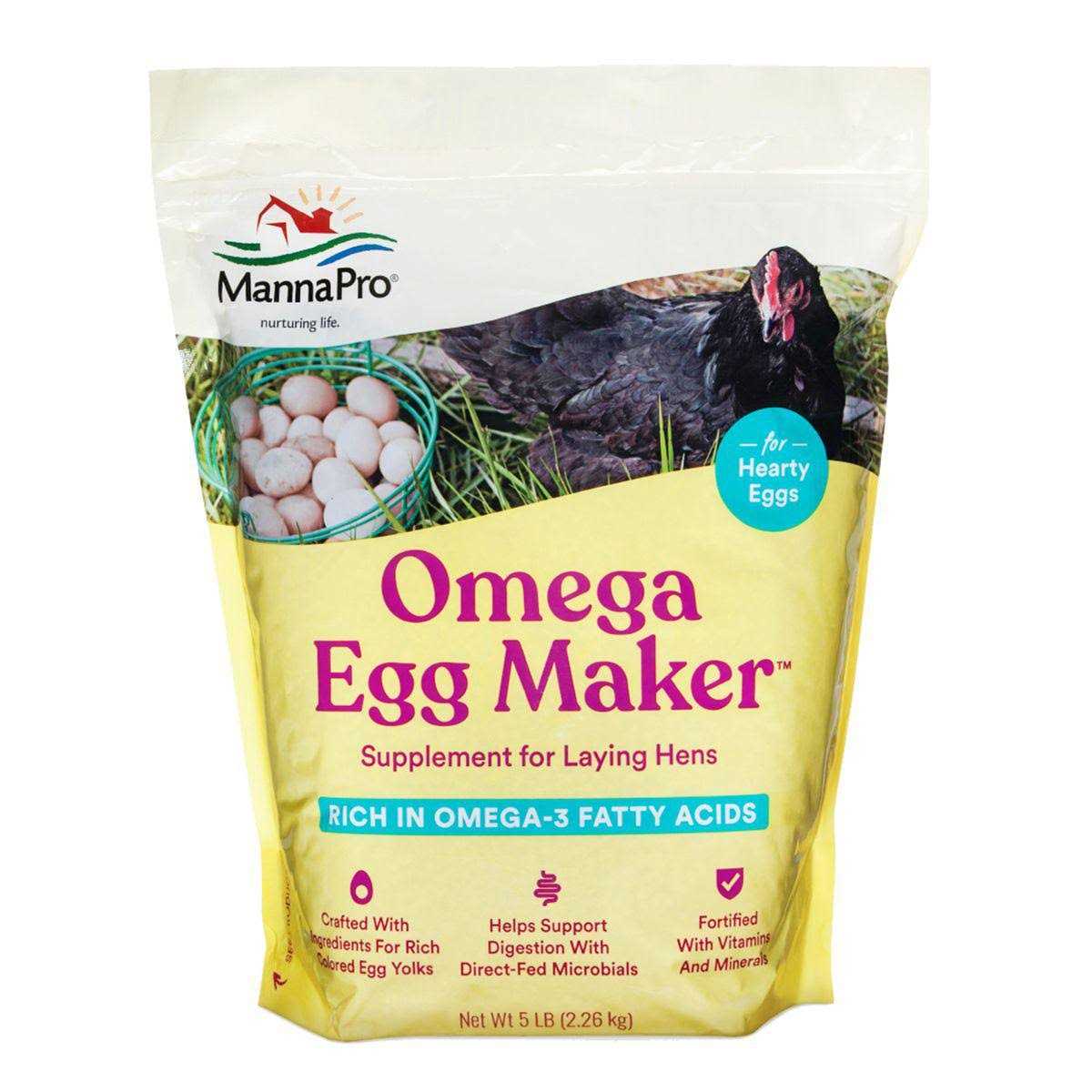 Manna Pro Omega Egg Maker Supplement - Healthber