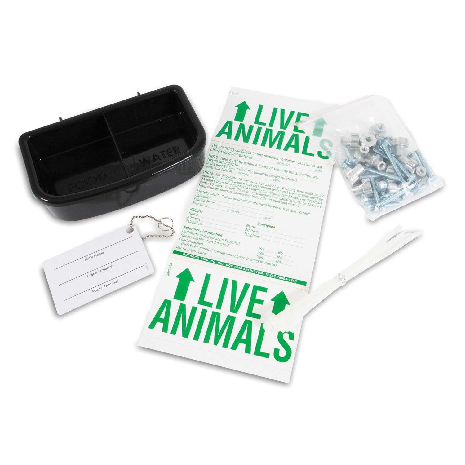 Petmate Kennel Airline Travel Kit - Healthber