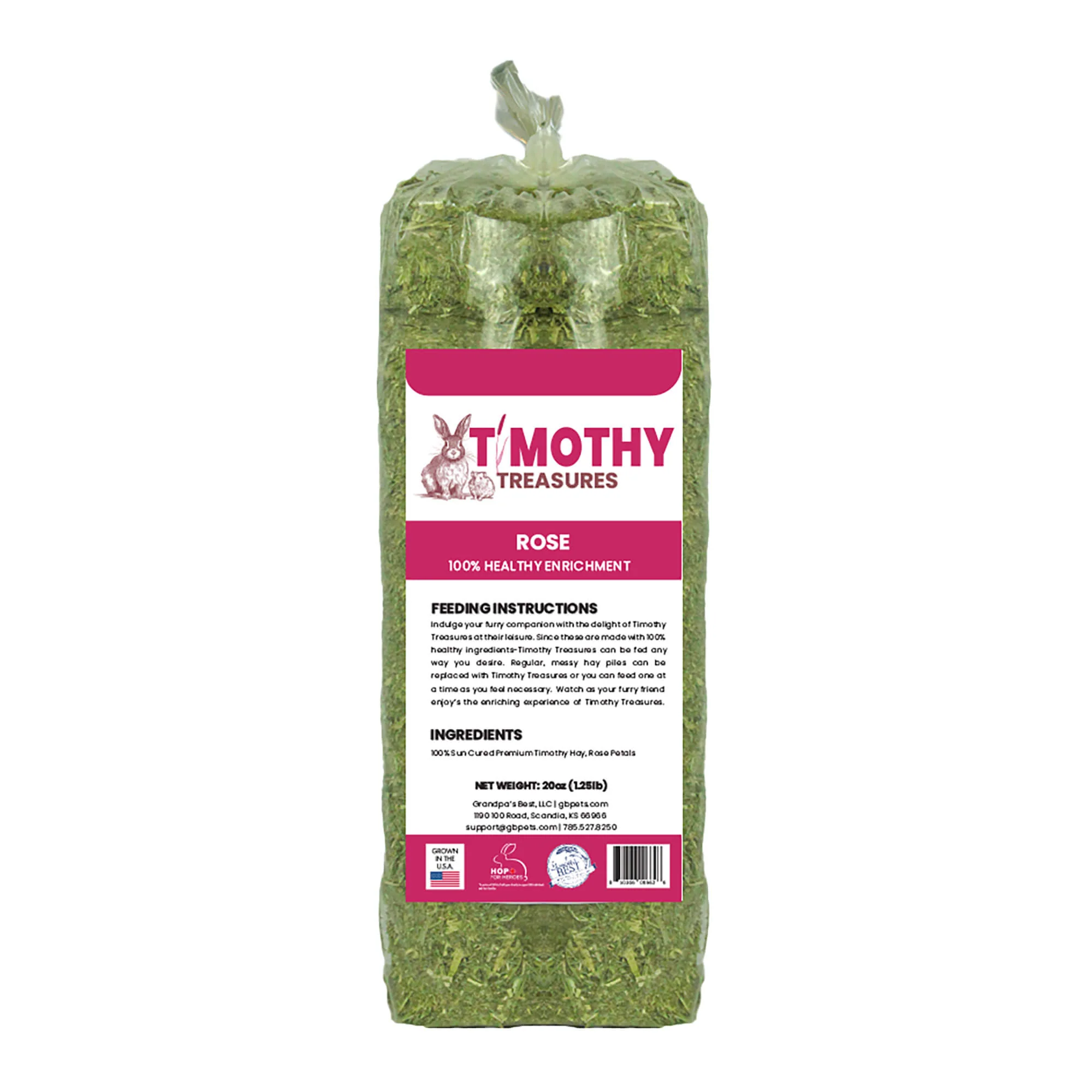Timothy Treasures Rose Petal - Healthber
