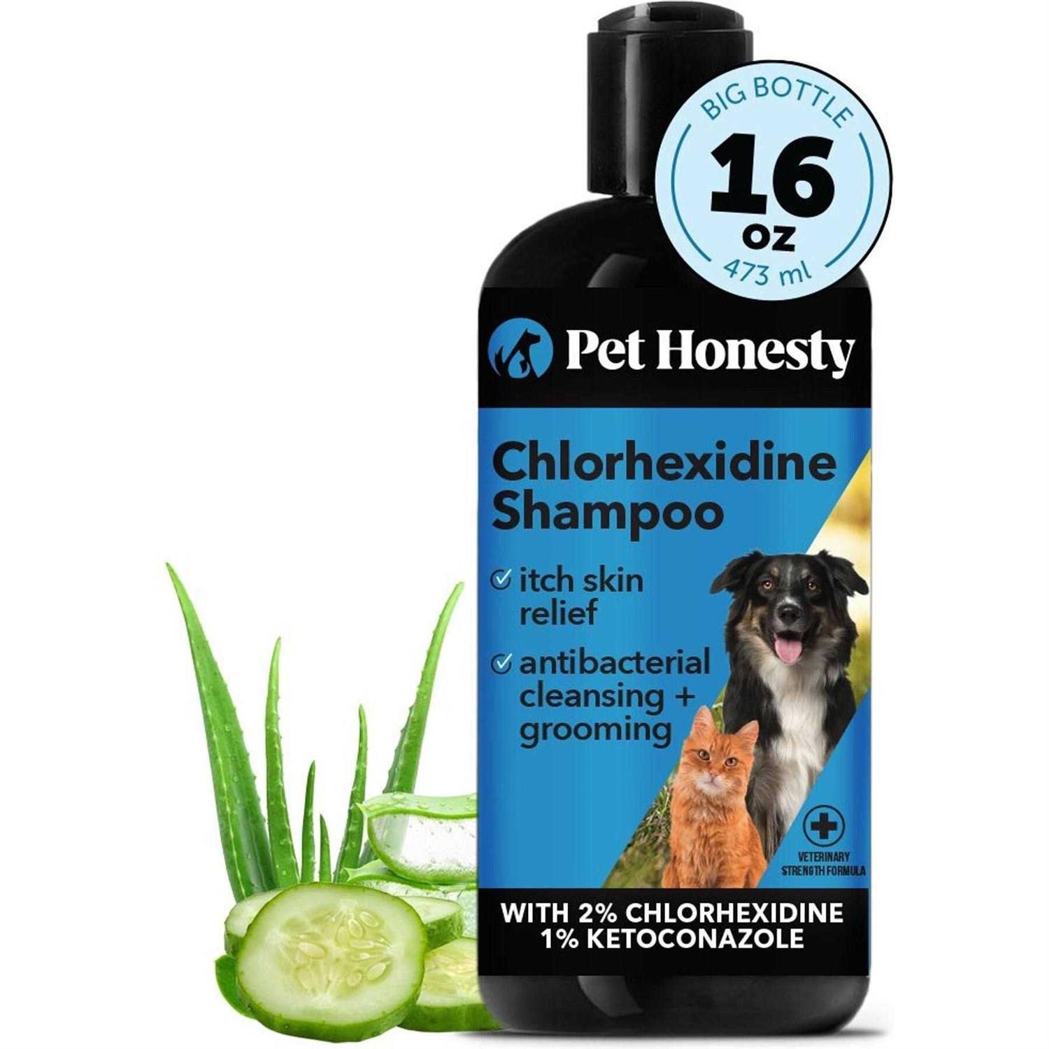 Pet Honesty Chlorhexidine Shampoo Antibacterial and Anti-Odor Pet Shampoo - Healthber