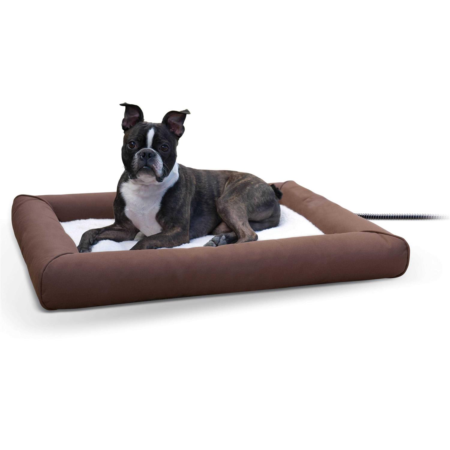 K&H Deluxe Lectro-Soft Outdoor Heated Pet Bed - Healthber