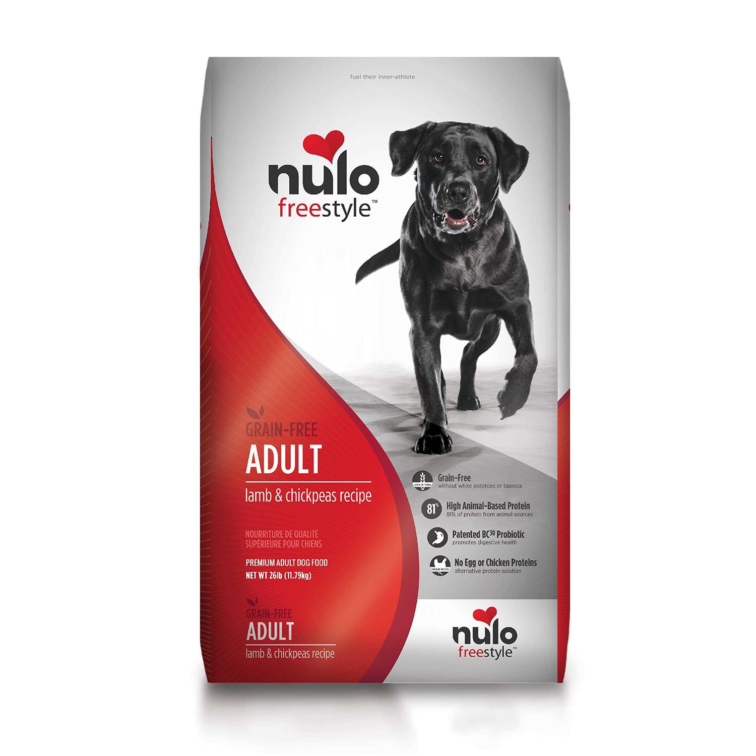 Nulo Freestyle Grain-Free Lamb & Chickpeas Recipe Dry Dog Food - Healthber