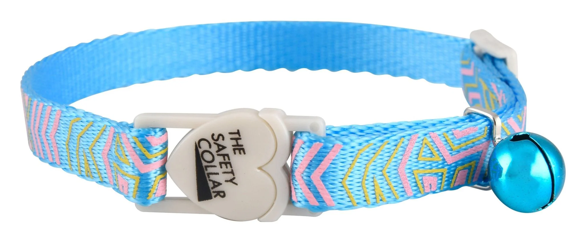 Reflective Nylon Safety Collar with Bell for Cats - Healthber
