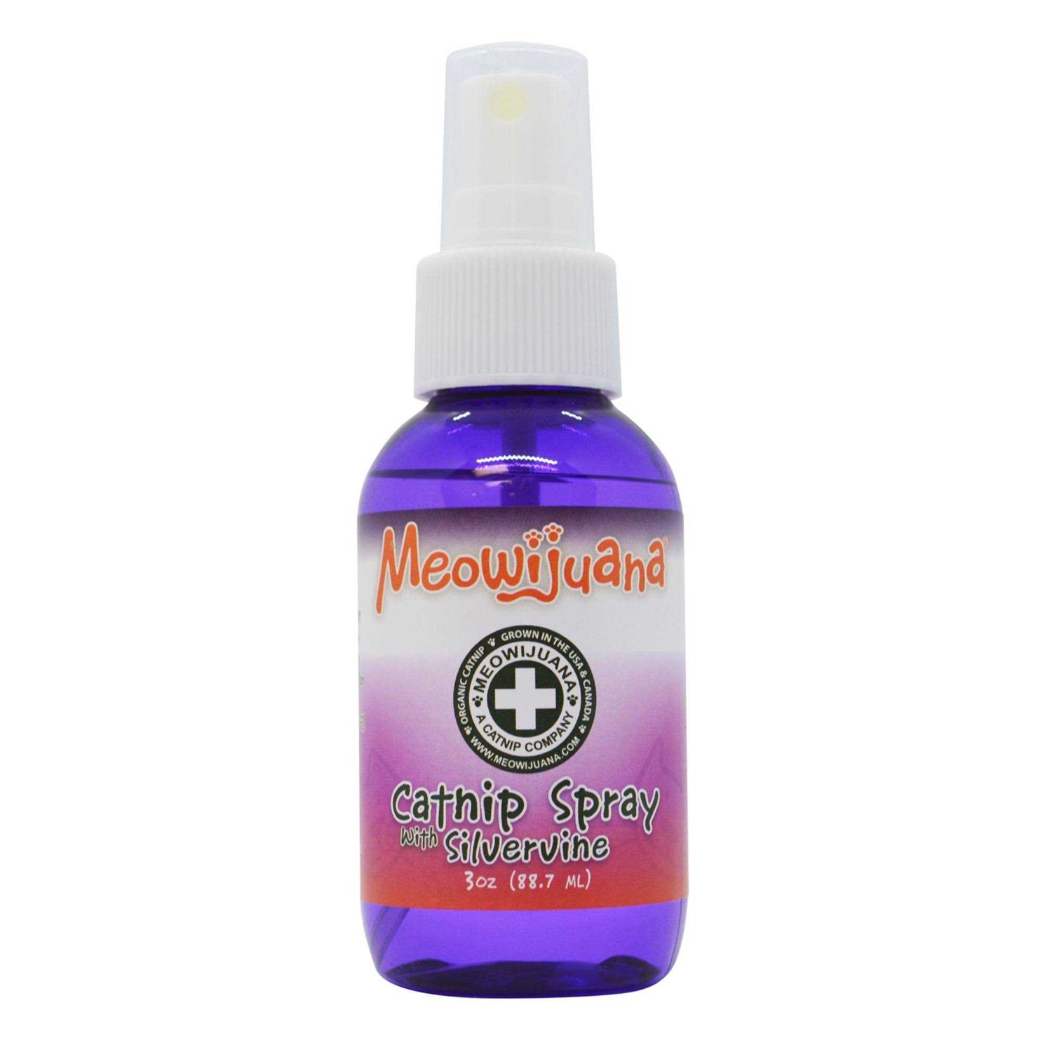 Meowijuana Catnip Spray with Silvervine - Healthber