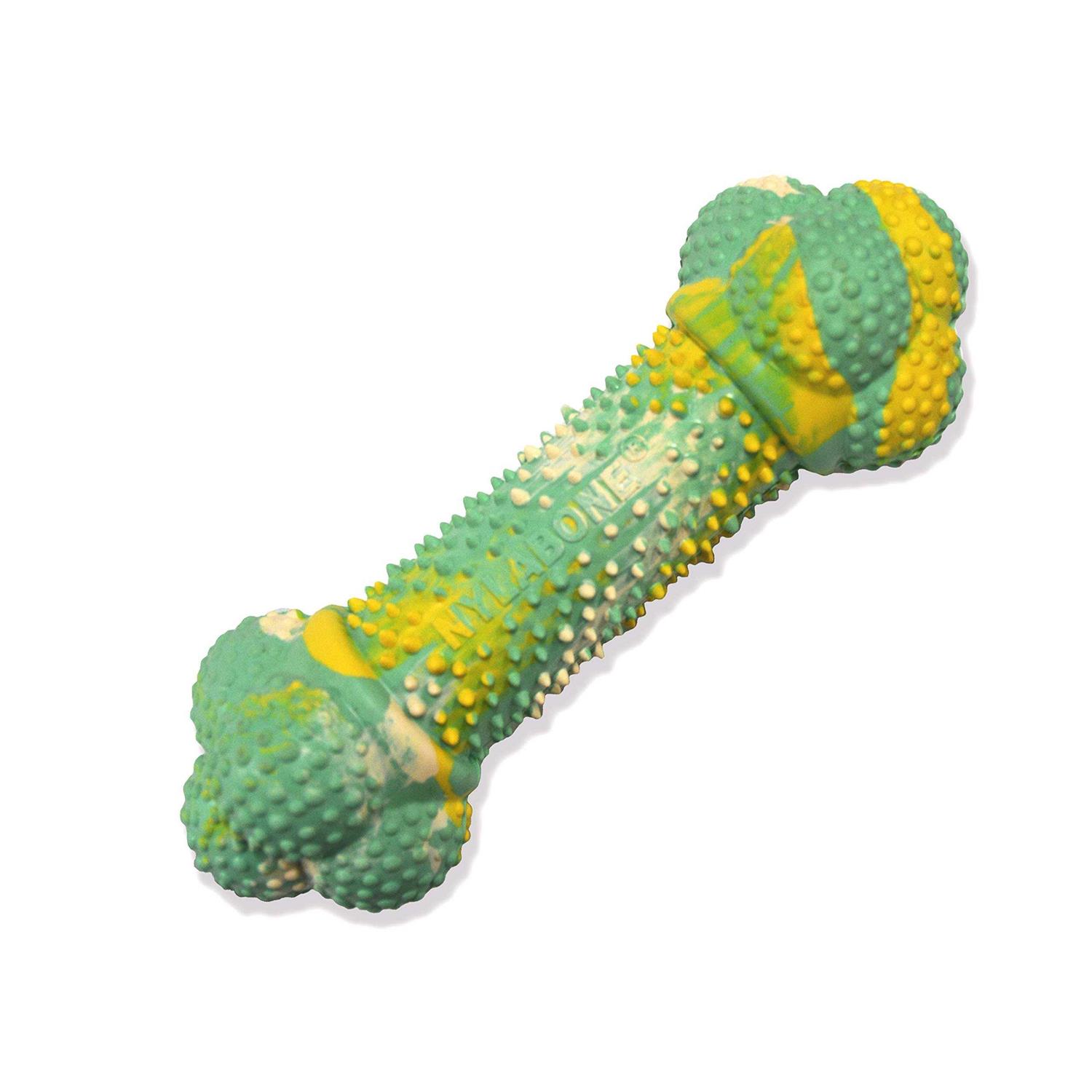 Nylabone Puppy Peanut Butter & Banna Double Action Chew - Healthber