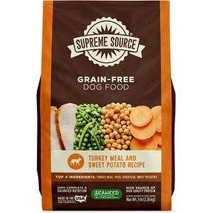 Supreme Source Grain Free Meal and Sweet Potato Recipe Dog Food - Healthber