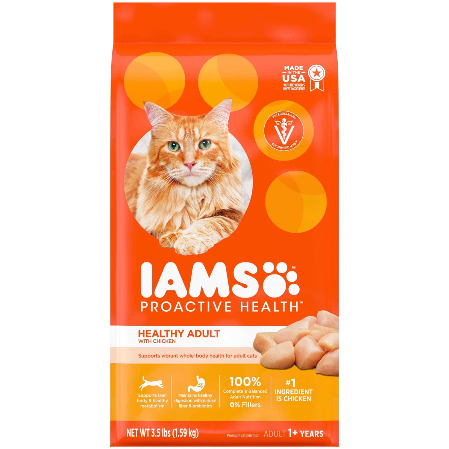 Iams ProActive Health Healthy Adult Cat Food - Healthber