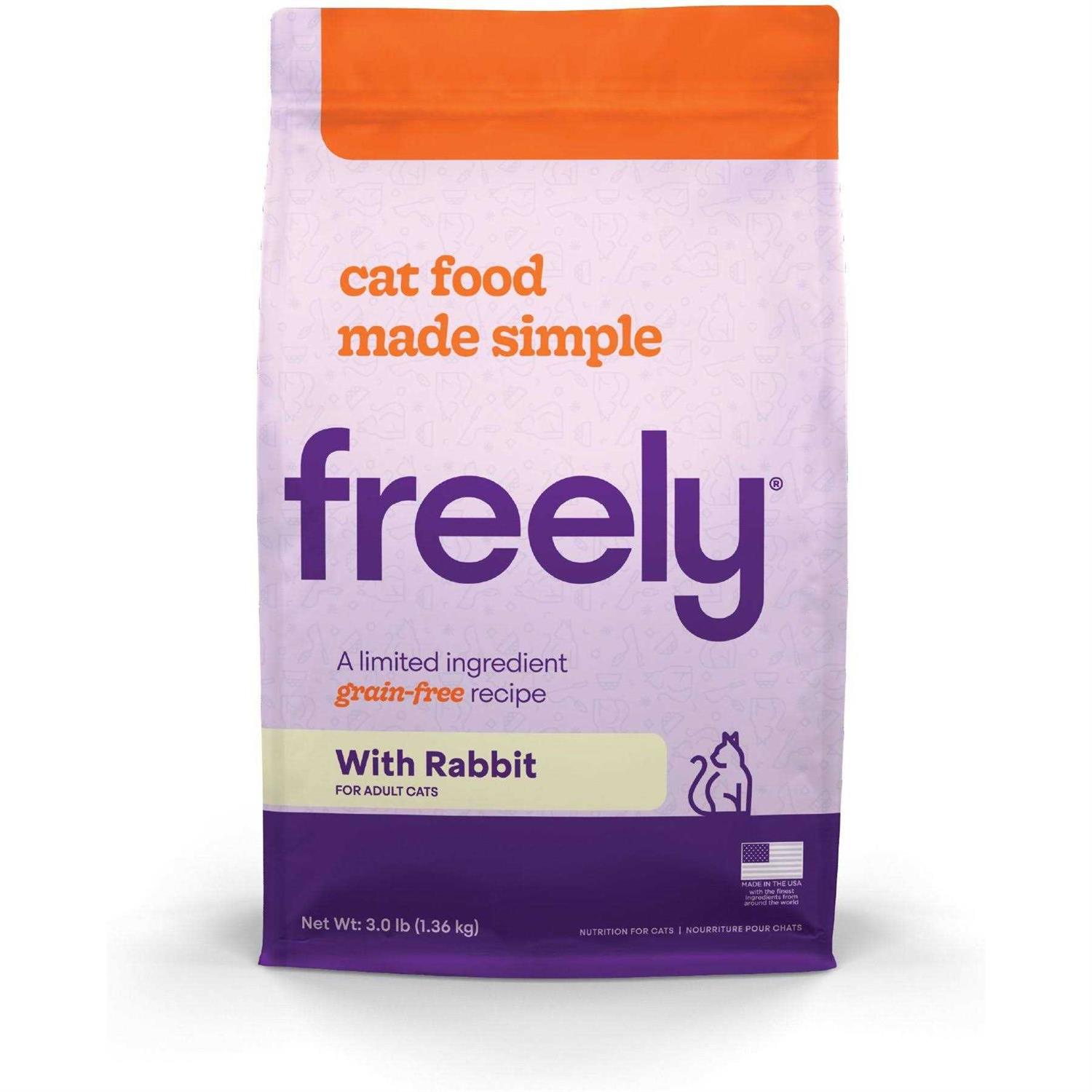 Freely Limited Ingredient Diet Natural Grain Free Dry Cat Food - Healthber