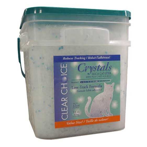 Clear Choice Silica Crystals Cat Litter - Healthber