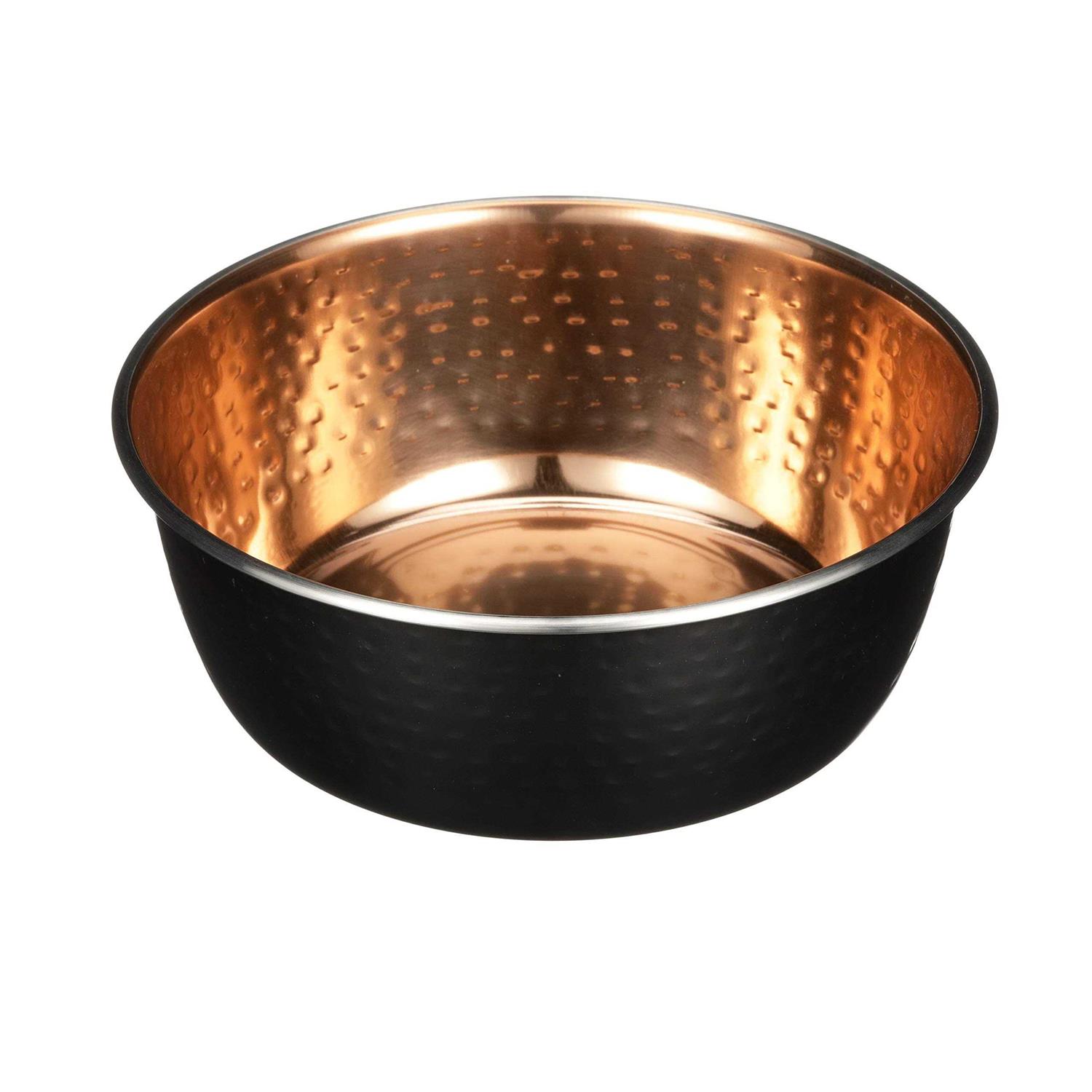 Neater Pet Brands Hammered Decorative Designer Bowls - Healthber