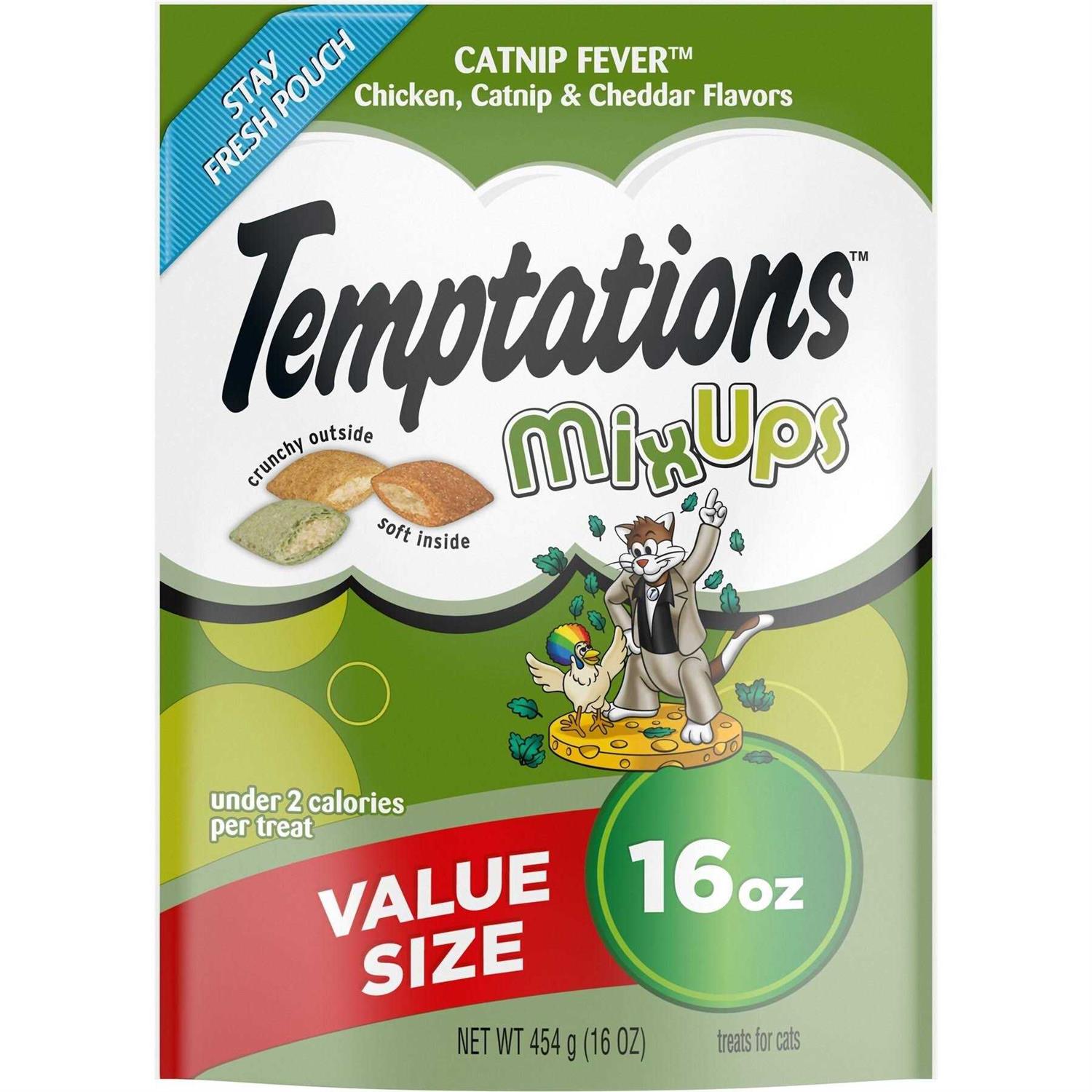 Temptations Mixups Cat Treats Catnip Fever - Healthber