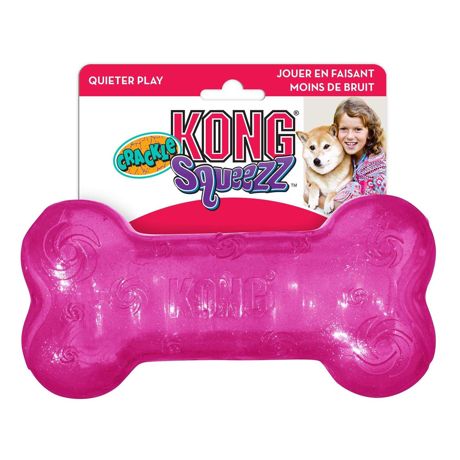 Kong Squeezz Bone Dog - Healthber