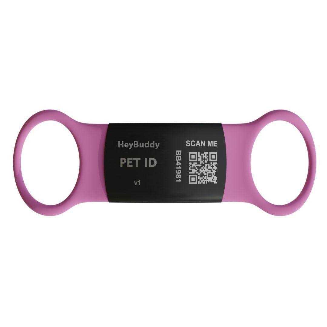 Slide Series Noiseless QR Code Pet Tag - Healthber