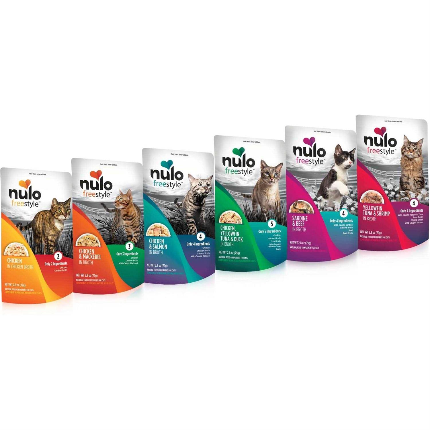 Nulo FreeStyle Variety Pack Cat Food Topper - Healthber