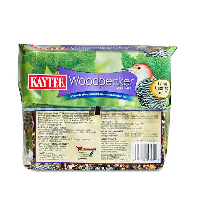 Kaytee Woodpecker Seed Cake - Healthber