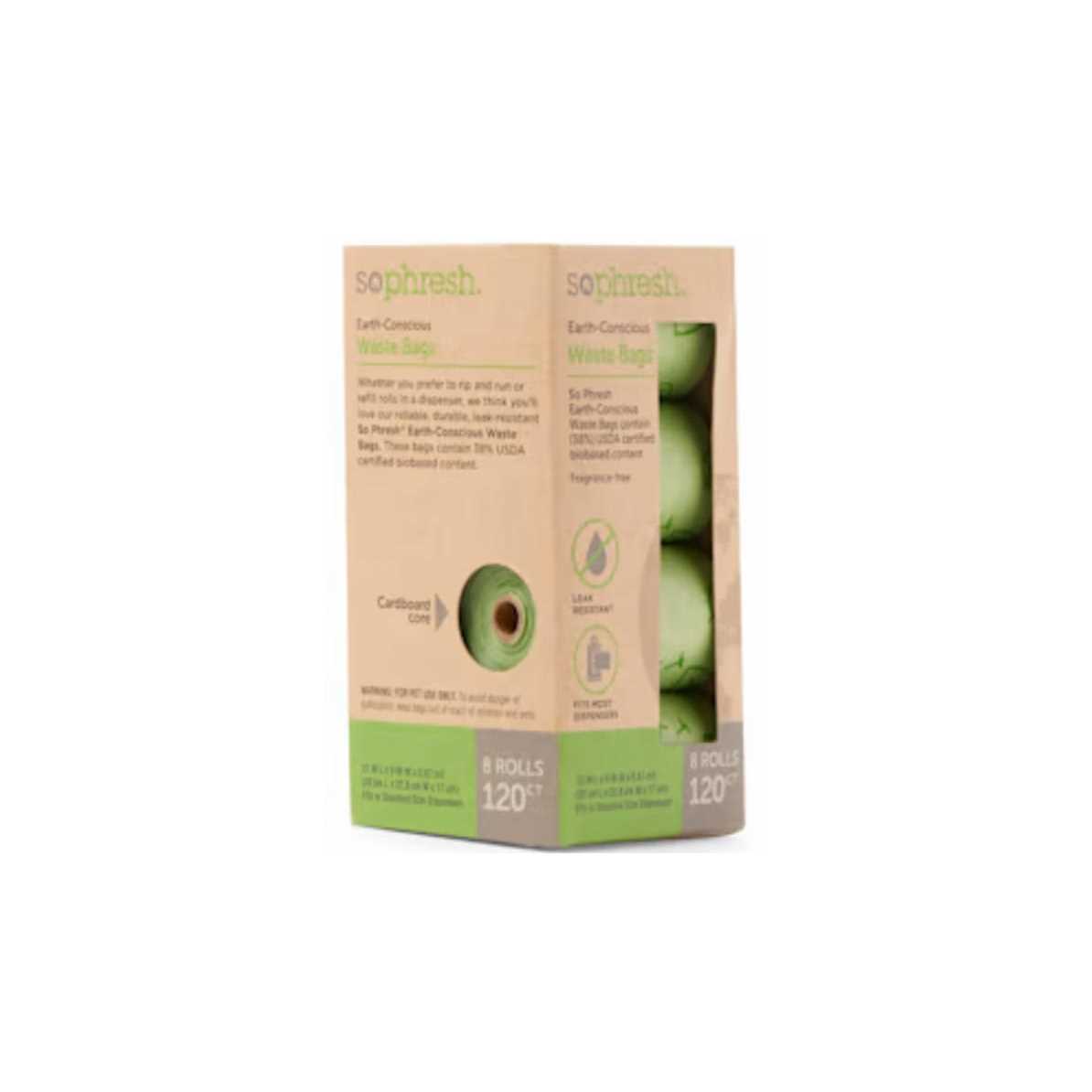 So Phresh Earth-Conscious Biobased Content Waste Bags - Healthber