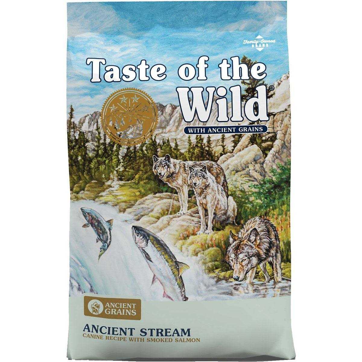 Taste of the Wild Ancient Stream with Smoked Salmon Dog Food - Healthber