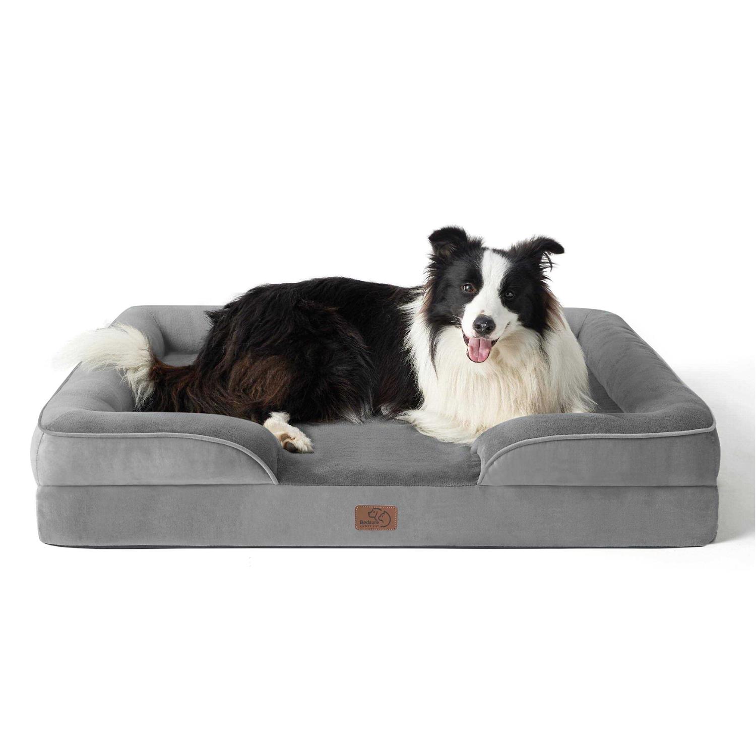 Bedsure Orthopedic Dog Bed Dogs Dog Bed Sofa Washable - Healthber