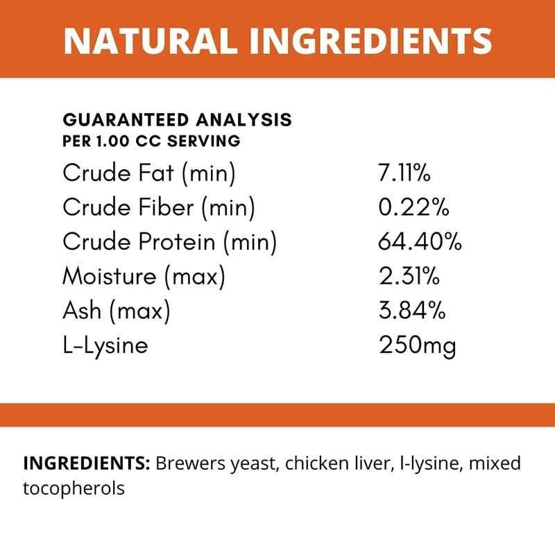 Under the Weather Pet L-lysine Powder Cat Supplement - Healthber