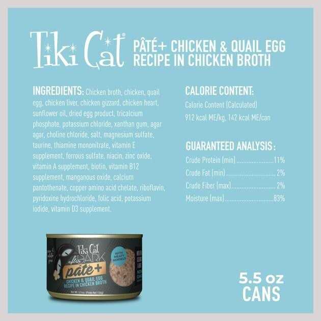 Tiki Cat After Dark Chicken - Healthber