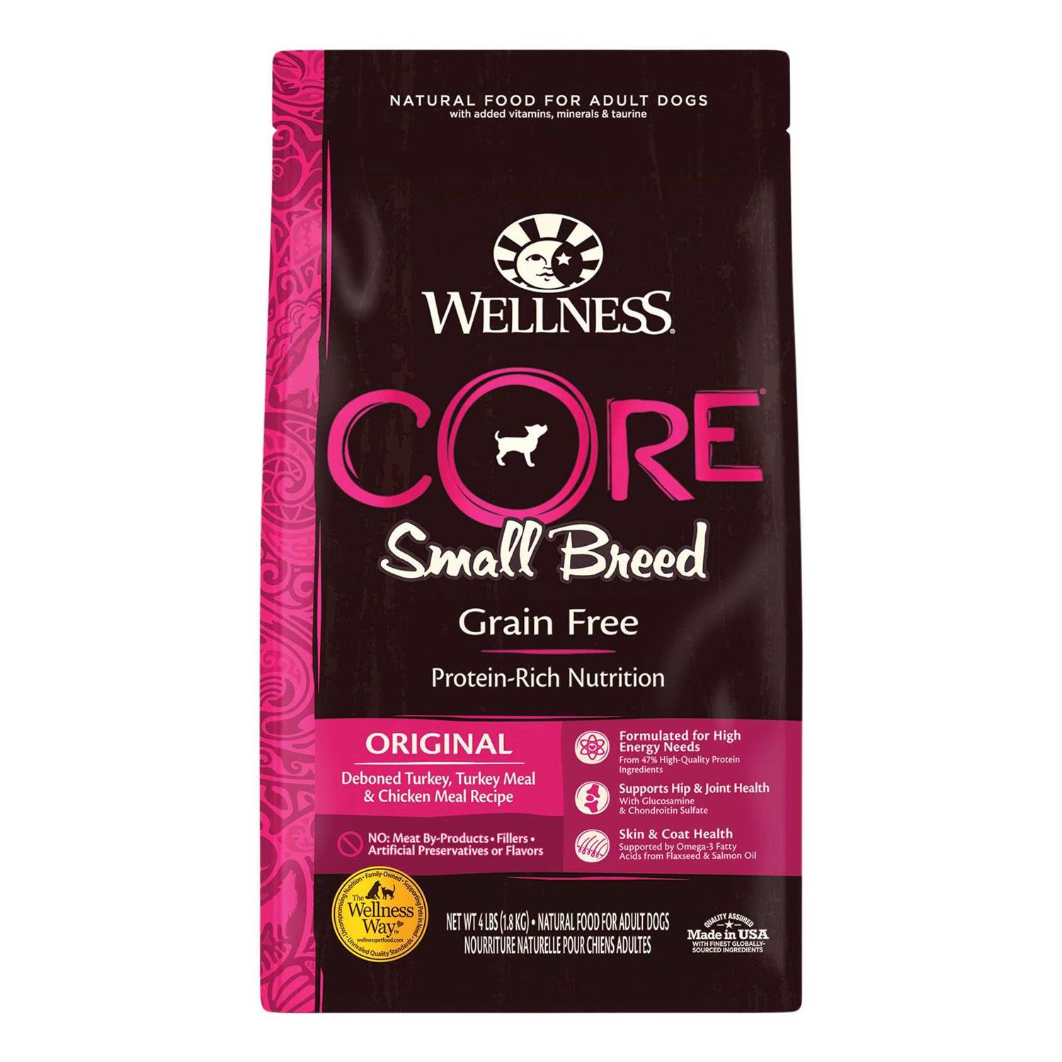Wellness CORE Grain-Free Small Breed Dry Dog Food - Healthber