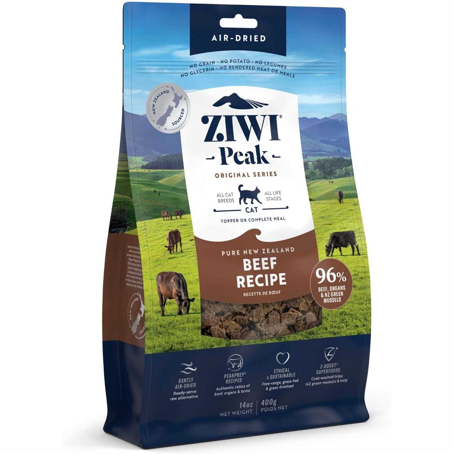 Ziwi Peak Air Dried Beef Cat Food - Healthber