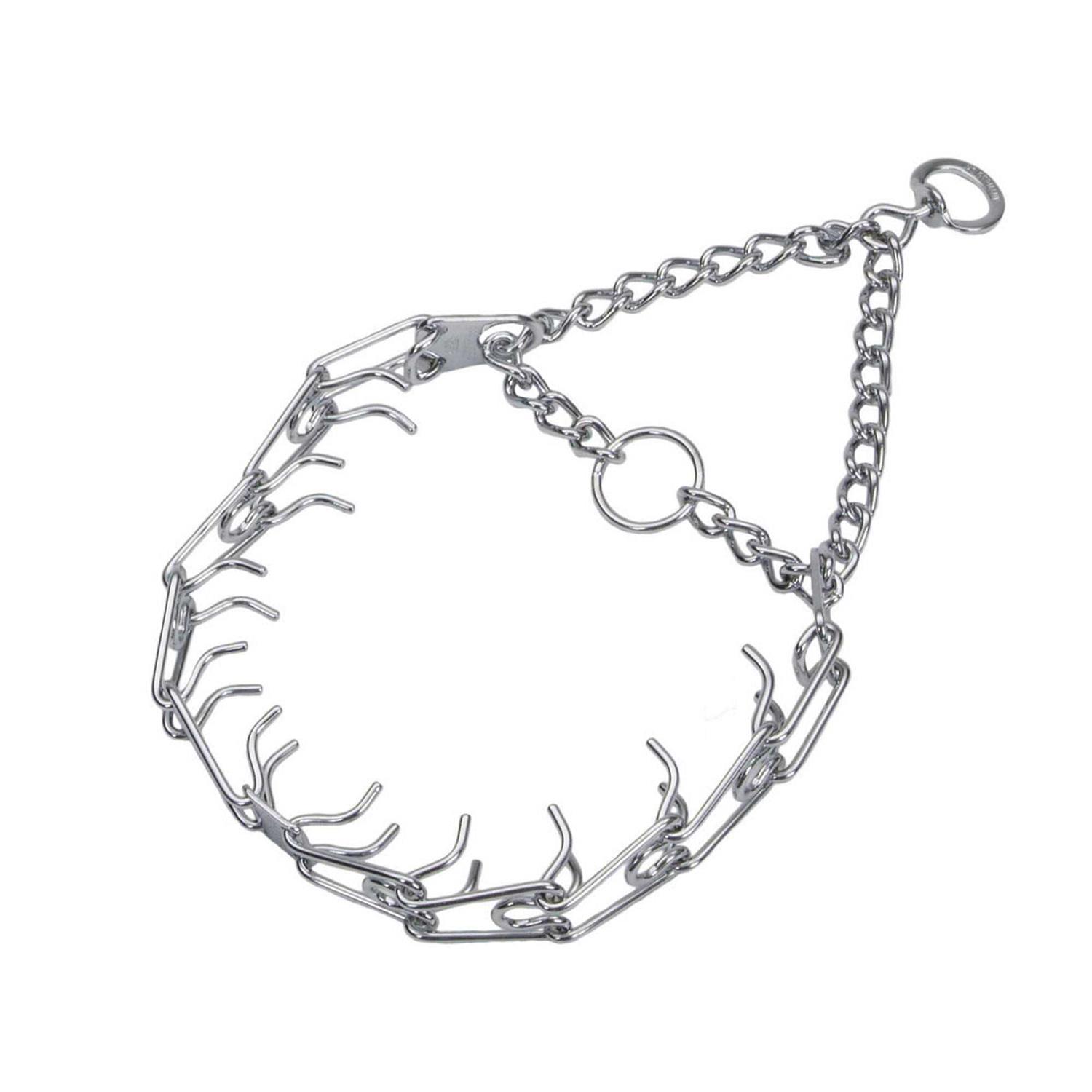 Herm Sprenger Ultra-Plus Training Dog Prong Collar, 18-in neck, 3.0-mm wide - Healthber
