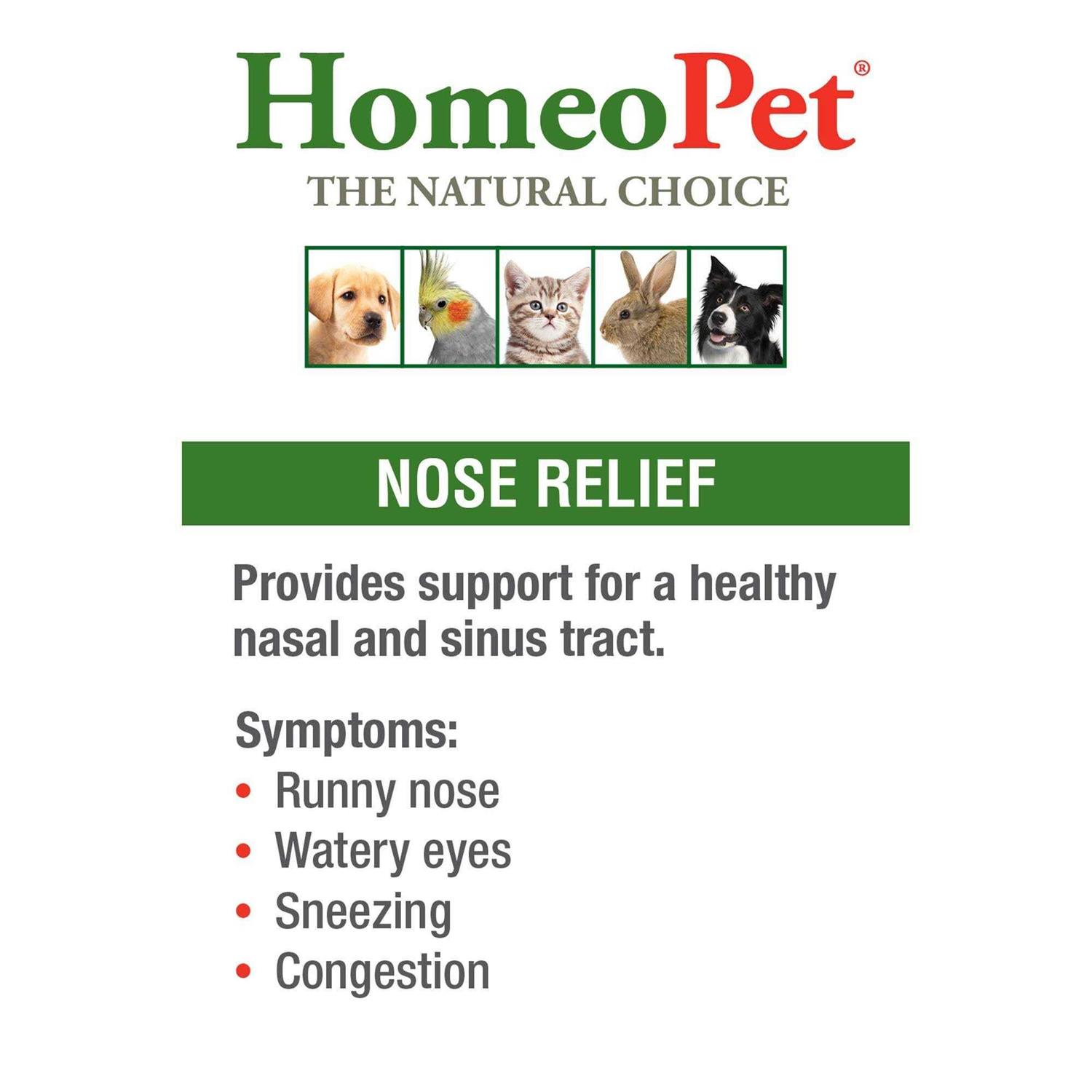 HomeoPet Nose Relief - Healthber